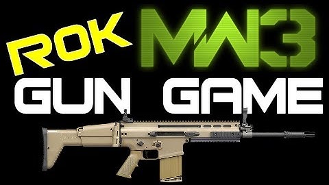 MW3 Gun Game on Dome