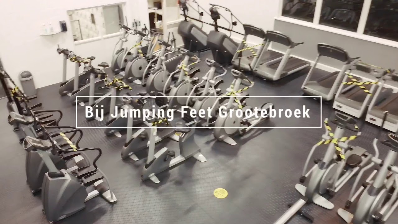 Kijkje binnen in onze sportschool Jumping Feet Grootebroek YouTube