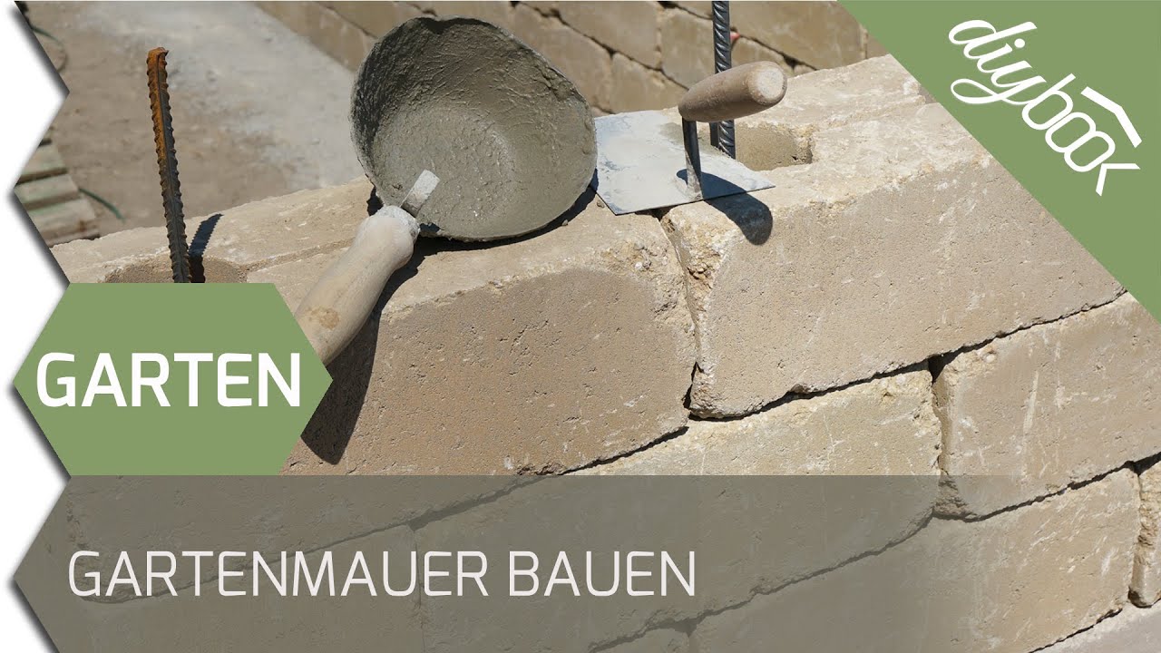 Gartenmauer selber bauen die betonsteinmauer youtube Ungewöhnliche schlafzimmer