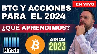 BITCOIN Y ACCIONES LO QUE APRENDIMOS DEL 2023