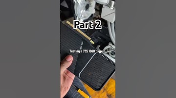 Testing a 73$ graphic card #1660ti #techtok #gpu #pcbuild #pc