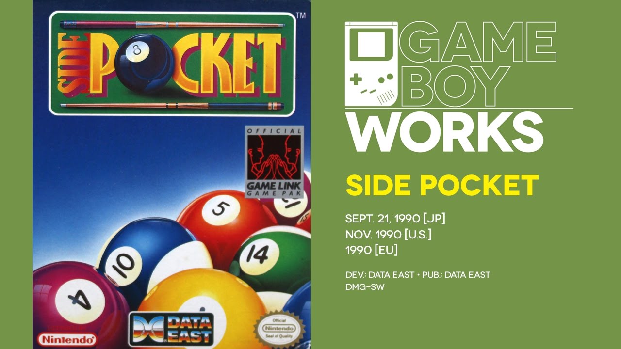Side Pocket retrospective: Add to cue | Game Boy Works #087 - YouTube