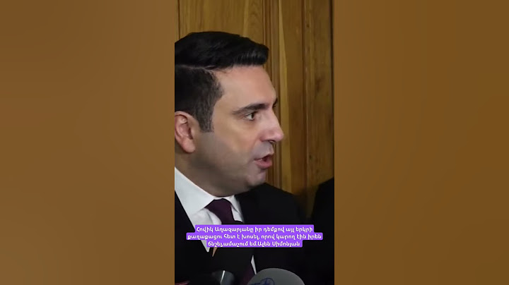 Հովիկ Աղազարյանը իր դեմքով այլ երկրի քաղաքացու հետ է խոսել, որով կարող էին իրեն ճնշել,ամաչում եմ