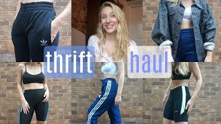 THRIFT HAUL || Adidas, Nike, DKNY and more