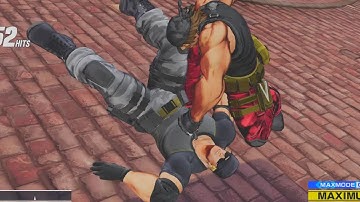 54 Hits Ralf Jones Combo - The King Of Fighters XV