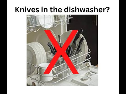 Video: Er opvaskemaskiner sløve knive?