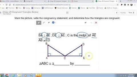 Unit 4 Congruent Triangles Test Review