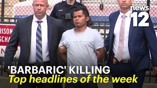 Uniondale machete murder arrest, Brooklyn shooting and Newark airport disruption - Top headlines