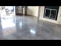 Concrete Polishing inside a home. We made this room shine!