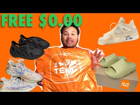 FREE YEEZYS, OFF-WHITE AIR JORDANS, AND MORE FROM TEMU - YouTube