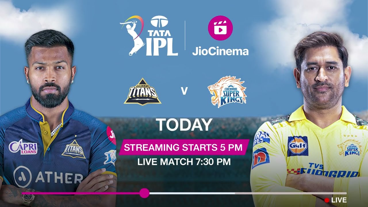 Watch #GTvCSK tonight like Sachin Tendulkar TATA IPL on JioCinema