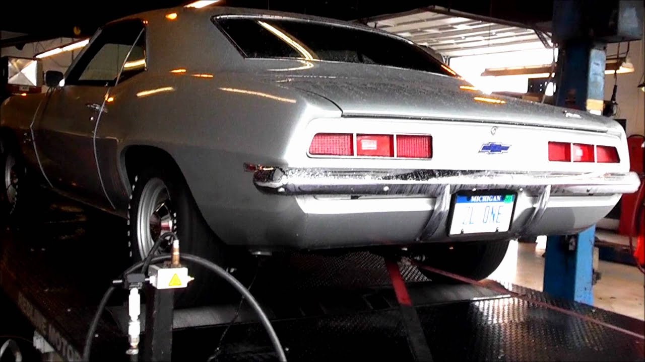 1969 Camaro Zl1 On Dyno Camaro Zl1 Camaro Chevrolet Camaro