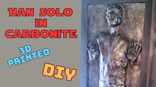 3d printed life size Han Solo in Carbonite replica Part 1 #3dprinted