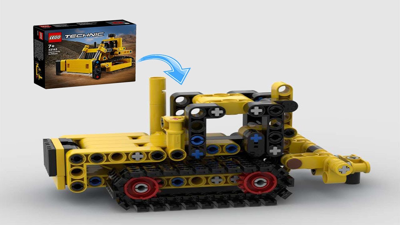 LEGO MOC-170364 Tractor 42163 Alternative by ErikGS | Rebrickable