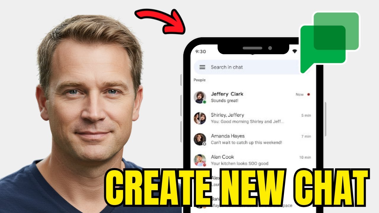 How to Start a New Chat on Google Chat App [Step By Step Guide]