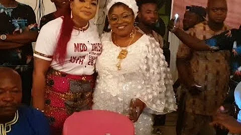 Princess Toyin Kolade, Kemi Afolabi,Ayo Adesanya,Lala, Doro Having Fun  At Ibrahim Chatta