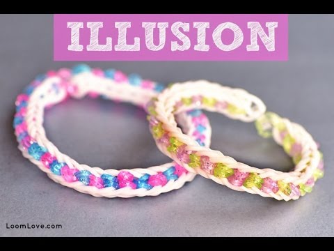 How To Make a Basic Rainbow Loom Bracelet 