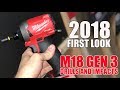 Top New Milwaukee Drill and Impacts  - Gen 3 M18 First Look NPS18