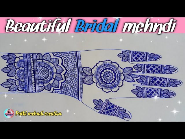 https://youtu.be/WfwyWlhz3uY | Mehndi art designs, Mehndi designs book,  Basic mehndi designs