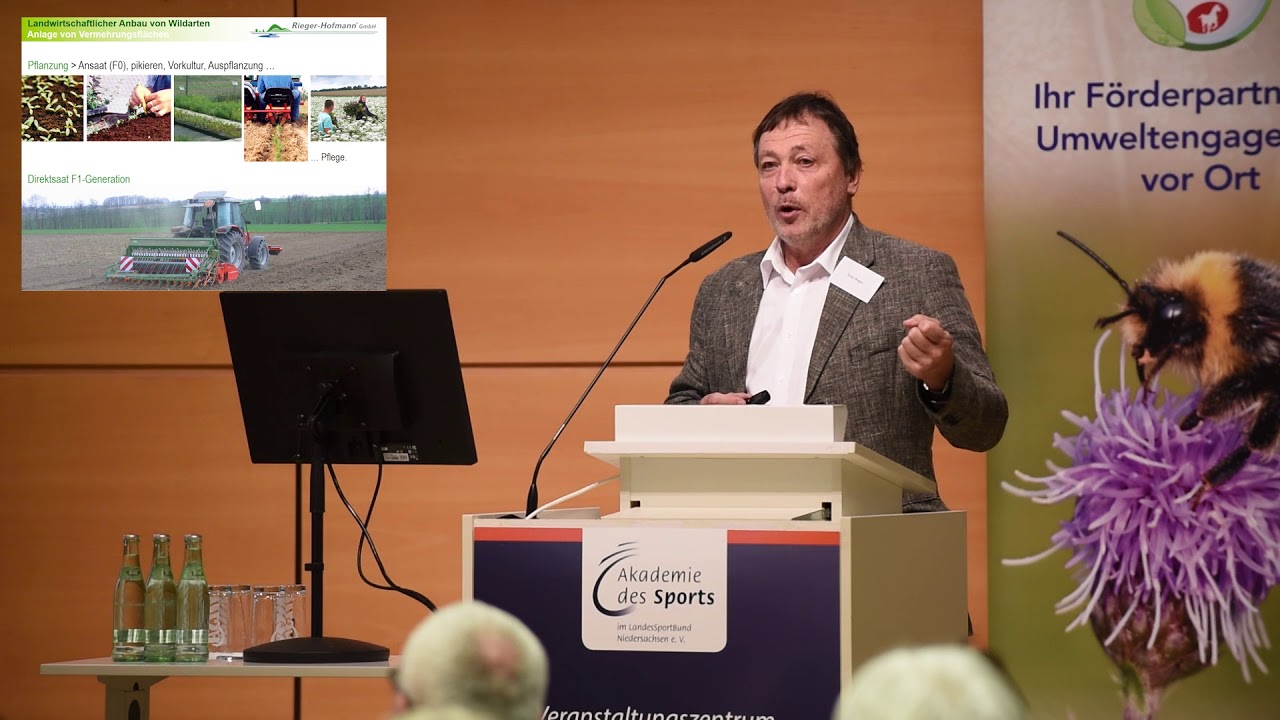 Ernst Rieger - Anlage von artenreichen Wildblumenwiesen