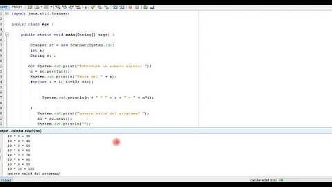 tabla de multiplicar do while java