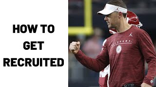 How To Get Noticed By College Coaches