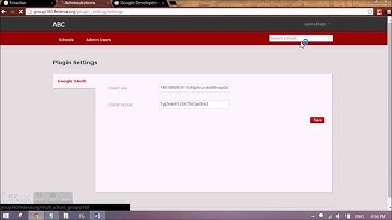 Oauth Settings in Fedena