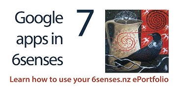 Up close and personal with google apps and 6senses mahara eportfolio