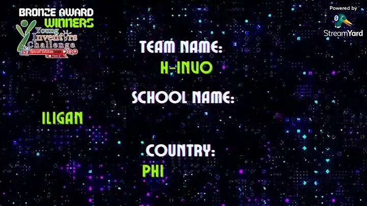 YIC VIRTUAL WINNERS ANNOUNCEMENT CEREMONY 2021