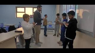 Active learning and peer assessment strategy