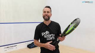Dunlop Sonic Core Squash Racket reviews by pdhsports.com. Part 1: Ultimate 132, Elite 135 & Pro 130