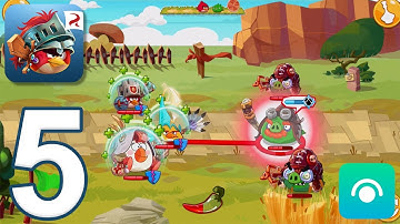 Angry Birds Epic RPG - Gameplay Walkthrough Part 5 - Golden Fields (iOS, Android)