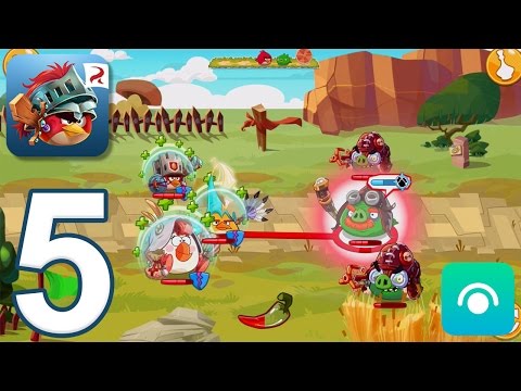 Angry Birds Epic RPG - Gameplay Walkthrough Part 11 - Desert