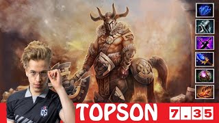 [DOTA 2] TOPSON the CENTAUR WARRUNNER [OFFLANE] [7.35]