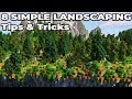 8 SIMPLE Minecraft 1.14 Landscaping Tips and Tricks