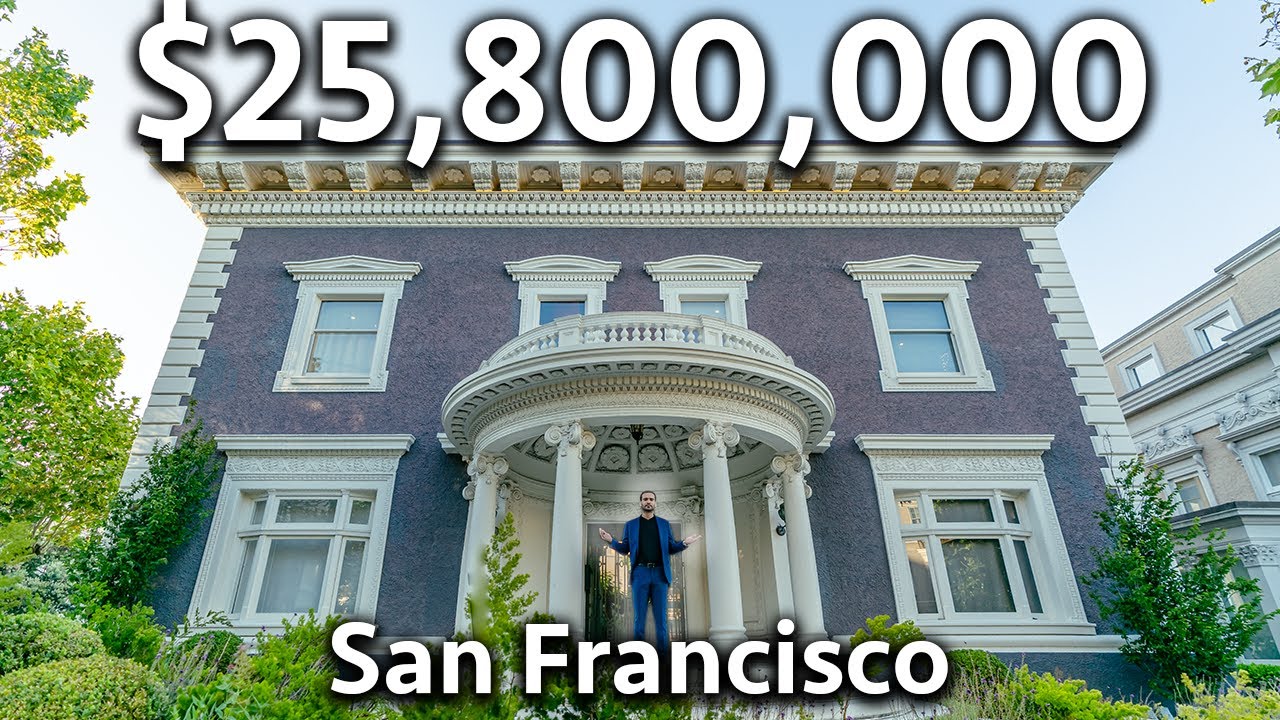 What $25,800,000 Buys You in San Francisco | Mansion Tour