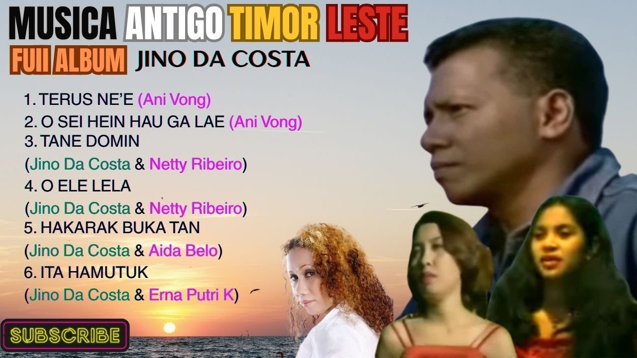 JINO DA COSTA FULL ALBUM MUSIKA ANTIGO TIMOR LESTE - YouTube
