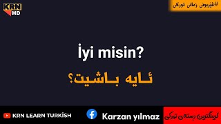 Türkçe öğrenmek önemli cümle/ فێربونی زمانی تورکی ڕستەی گرینگ