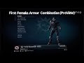 Female Spartan Armor Combination (Part 4 Preview)
