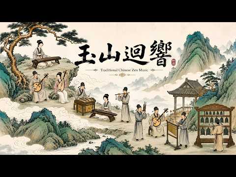 Jade Mountains Echoes | Chinese Zen Music for Peaceful Meditation