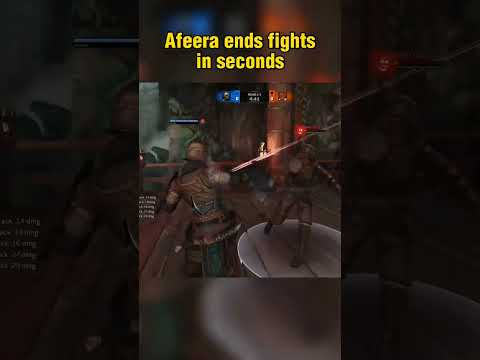 Видео: [For Honor] Afeera ends fights in seconds