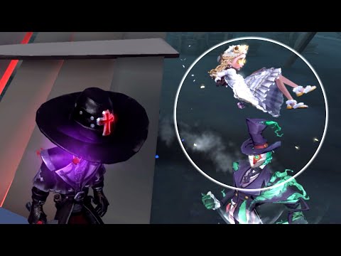第五人格：杰克玫瑰手杖抱小女孩BUG！浮在半空中的小女孩！太可爱了！【小砸墨】Identity V