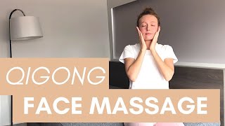 Qigong Antiaging Face Massage  Daily Massage to Increase Face Glow Naturally