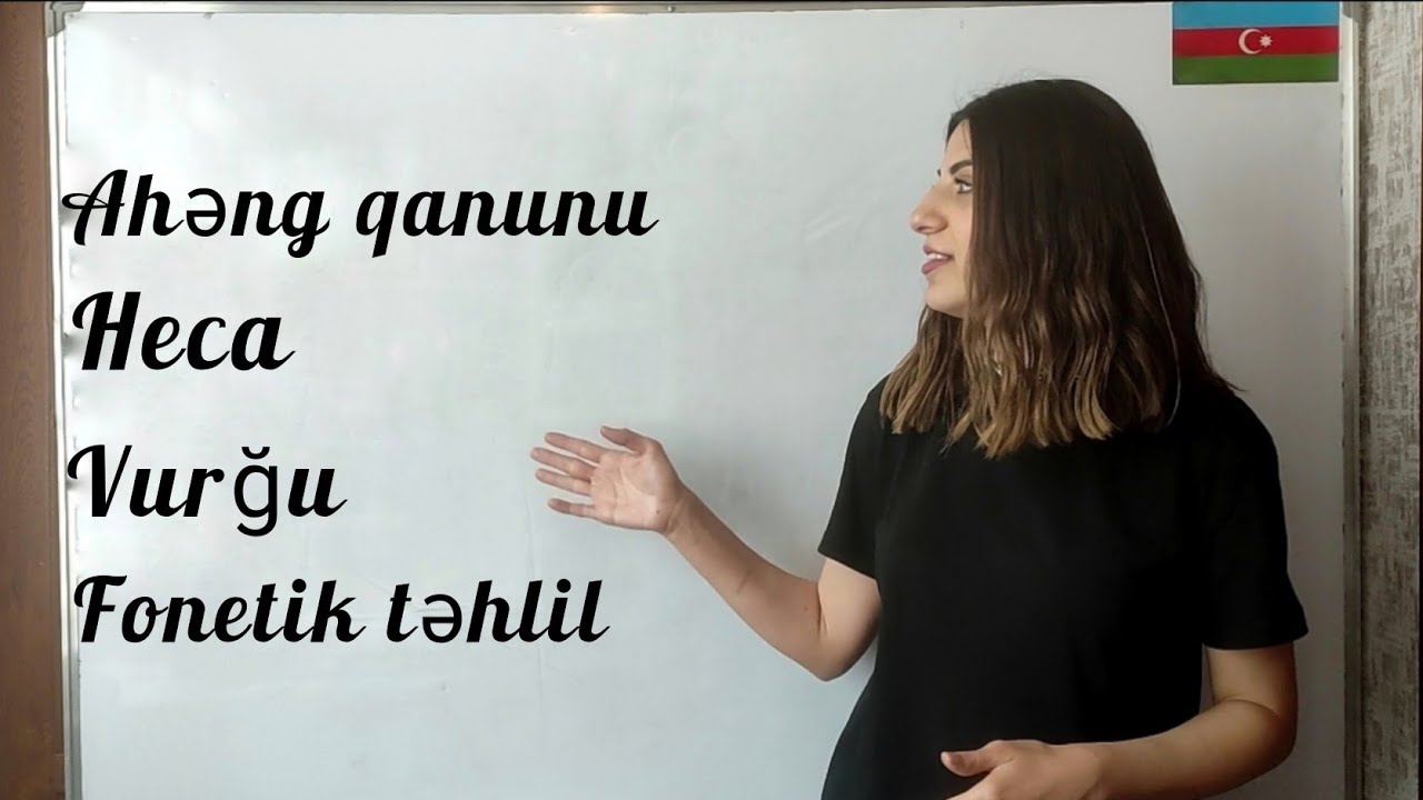 Fonetika(Ahəng qanunu, Heca, Vurğu) Fonetik təhlildə ən rahat üsul-3S