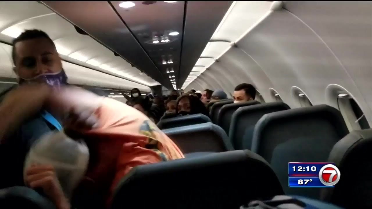 Police: Unruly passenger restrained to seat after groping flight attendants on flight to MIA
