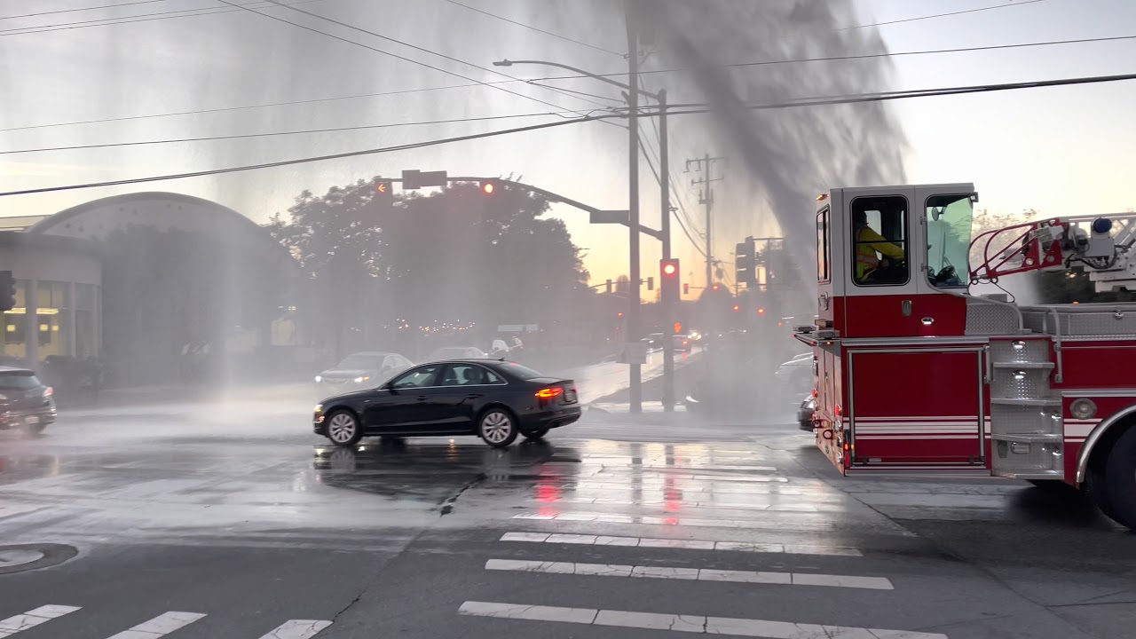 [4K 60FPS HDR] Fire Hydrant Break, Santa Cruz, CA YouTube
