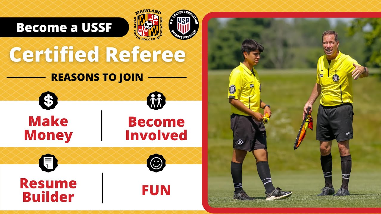 Become A Certified Ussf Referee Youtube