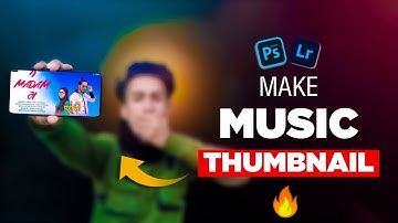 How To Make Music Thumbnail In PicsArt Editing | PicsArt Se Thumbnail Kese Banaye | Naveen Chhilwal