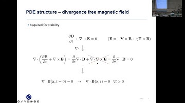 Structure Preserving Finite Element Methods for Magnetohydrodynamics |Golo Wimmer (LANL) | 2025 CSRC