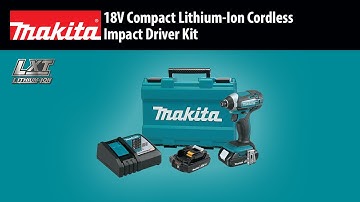 MAKITA 18V Compact Impact Driver Kit (2.0Ah) (XDT11R)